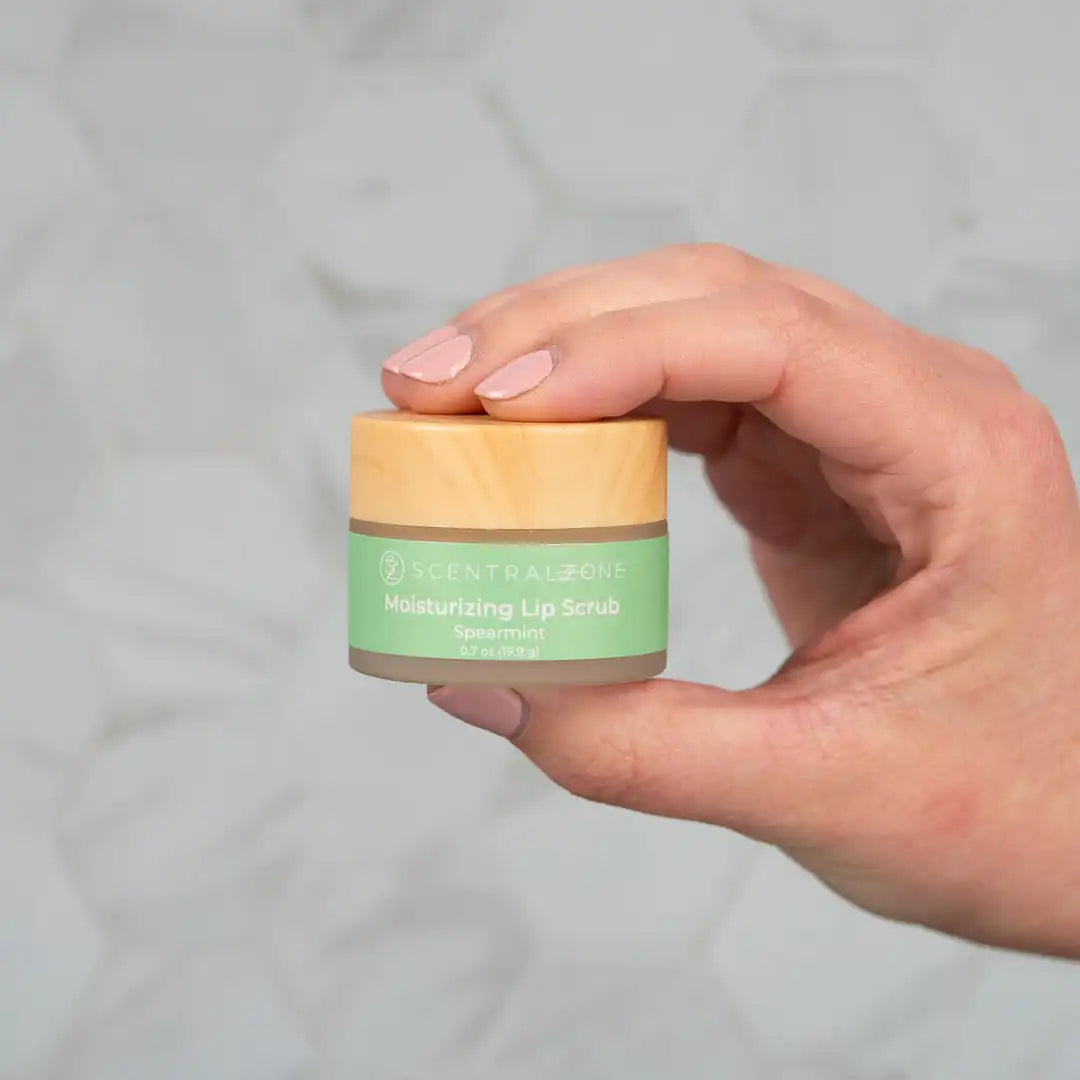 Moisturizing Lip Scrub, Spearmint image 1