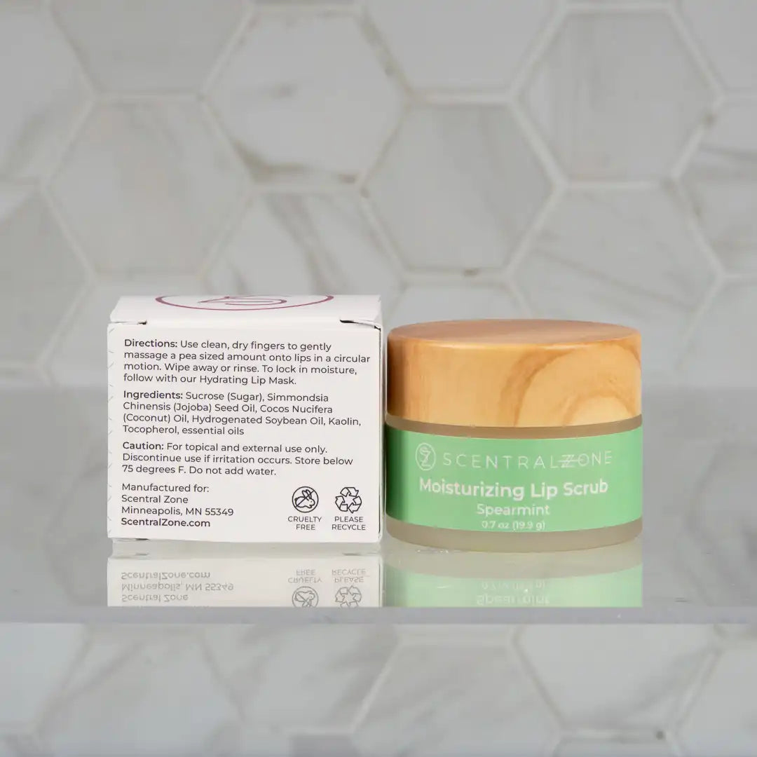 Moisturizing Lip Scrub, Spearmint image 2