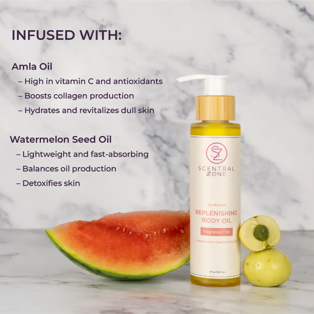 Replenishing Body Oil, Fragrance Free image 3