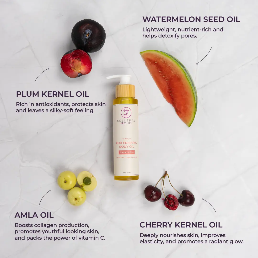 Replenishing Body Oil, Fragrance Free image 2