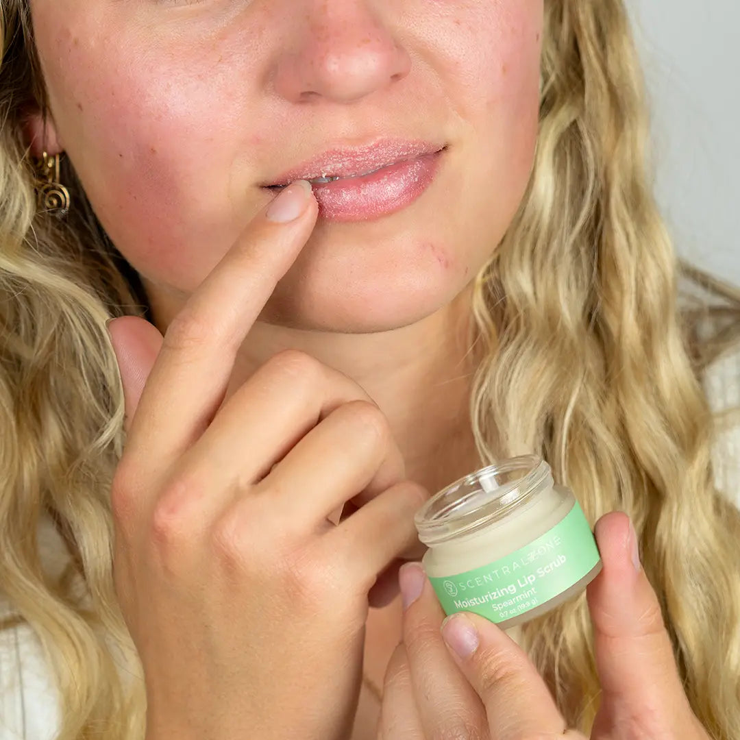 Moisturizing Lip Scrub, Spearmint image 3