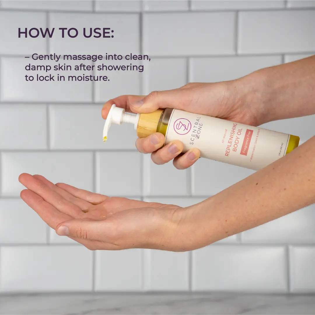 Replenishing Body Oil, Fragrance Free image 5