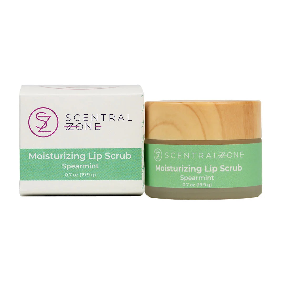 Moisturizing Lip Scrub, Spearmint image 0