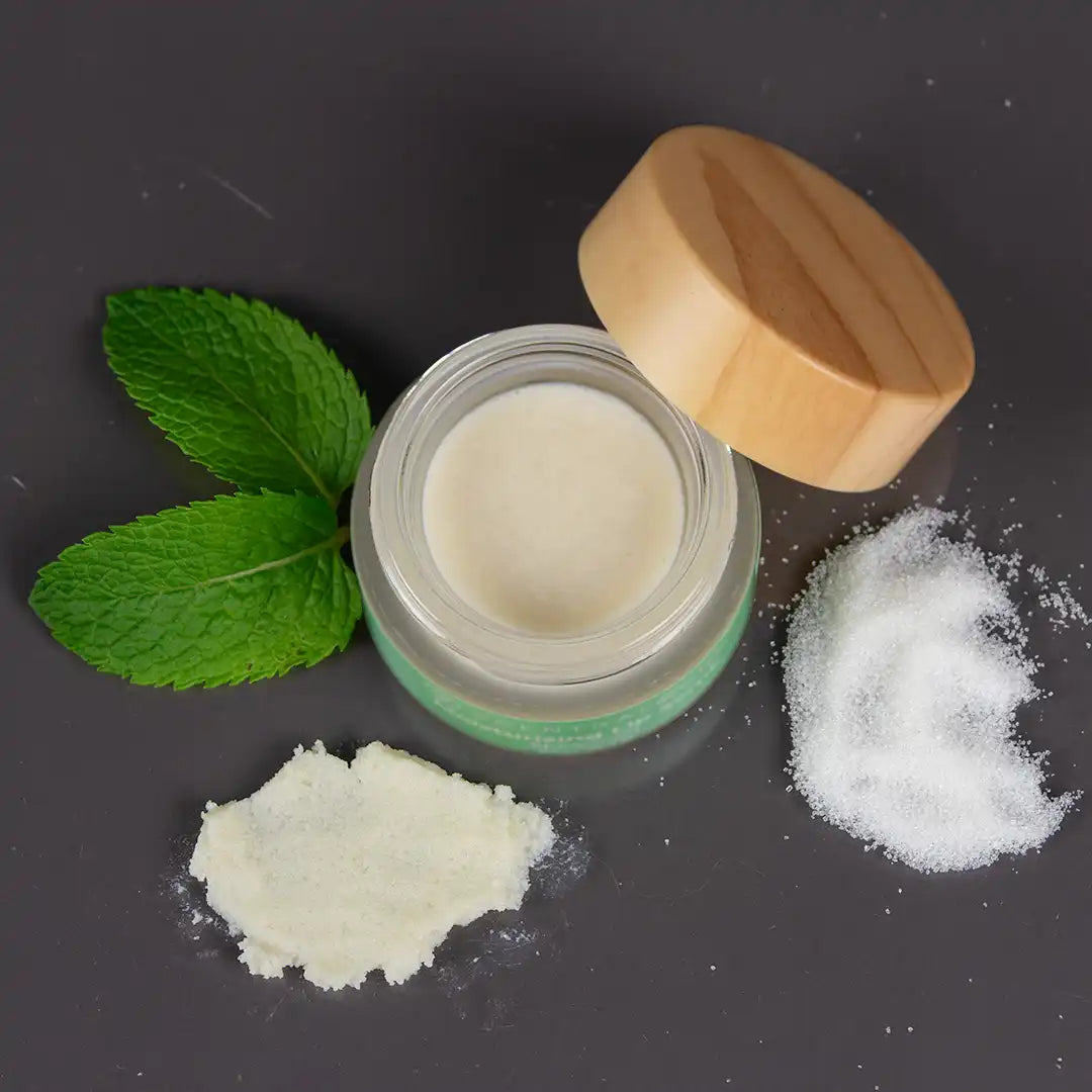 Moisturizing Lip Scrub, Spearmint image 4